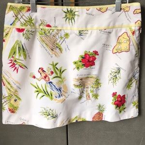🌺 J. Crew Hawaiian Islands Skirt